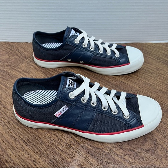 Converse All Star Navy Blue Lady All Star Sneakers Size 6 - Picture 3 of 14